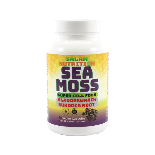 Sea Moss Super Cell with Bladder Wack & Burdock Root Capsules