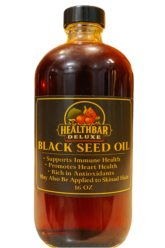 HealthBar Deluxe Black Seed Oil – 16 oz